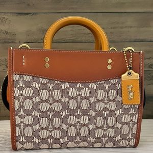 Coach Rogue 25 NWT Signature Jacquard

Style C6444